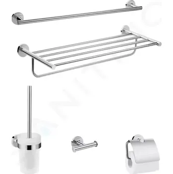 Držák na ručník Hansgrohe Logis Universal Sada doplňků do koupelny, chrom, 41728000