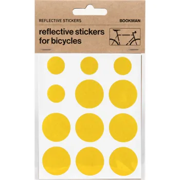 Sport Reflexní samolepky na kolo Bookman barva Žlutá