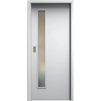 Interiérové dveře SAPELI ELEGANT KOMFORT M60 - LAKOVANÉ - POSUVNÉ DVEŘE VČ. ZÁRUBNĚ - Barva ral Průchozí šířka (cm): 90, Průchozí výška (cm): 197, Typ skla: Planibel bronz