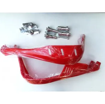 Motocyklový chránič Chrániče rukou a páček - blastry, červené