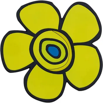 Podtácek Bellatex Kuchyňská podložka 10x10 cm Kytka žlutá