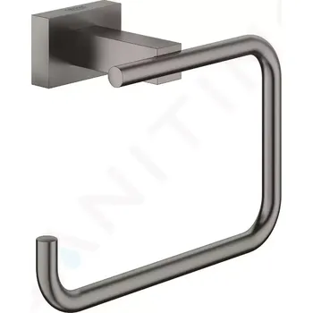 Grohe Essentials Cube Držák toaletního papíru, kartáčovaný Hard Graphite, 40507AL1
