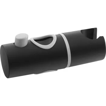 Sprchový držák Aqualine Držák pro sprchovou tyč 25mm, ABS/černá mat