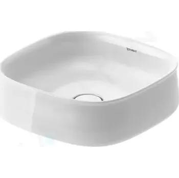 Umyvadlo Duravit Zencha Umyvadlo na desku 42x42 cm, bez přepadu, DuraCeram, bílá, 2373420079