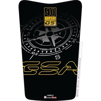 Polep vozidla Rubbatech Grippertech Tank Pad BMW R1250 GSA 40 Year Anniversary