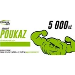 Dárkový poukaz Fitness007 5000 Kč + Sleva 3 % pro registrované