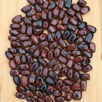 Drahý kámen Obsidián magahonový - tromlovaný mix M