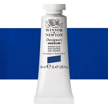 Vodová barva Kvašová barva Winsor & Newton - Winsor Blue