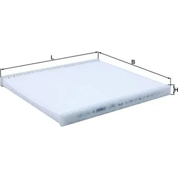 Kabinový filtr Filtr, vzduch v interiéru MAHLE LA 241