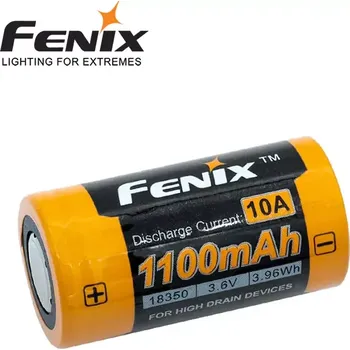 Článková baterie Baterie Li-Ion IMR 18350 Fenix 1100mAh 10A