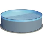 Nadzemní bazén s ocelovou stěnou CF ANTRAZIT/Blue samotný bazén 450 x 122 cm bez příslušenství antracit/modrý