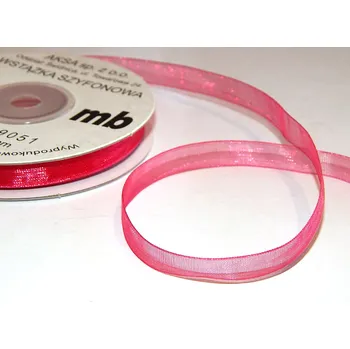 Stuha Stuha šifonová, WO9051, šíře 38 mm za metr