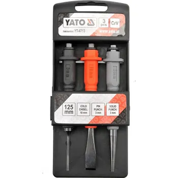 Sekáč Yato | Sada sekáč a vyrážeče 3 ks YT-4713