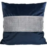 Dekorativní povlak na polštář Zirk 40x40cm modrý