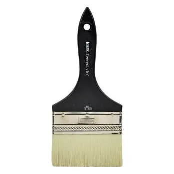 Umělecký štětec Široký štětec Liquitex Free Style 10cm s krátkou rukojetí (Široký štětec Liquitex Free Style 10cm s krátkou rukojetí)