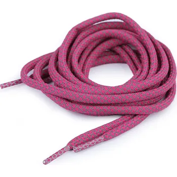 Tkaničky do bot Reflexní tkaničky do bot, tenisek, mikin délka 130 cm - pink (10 ks)