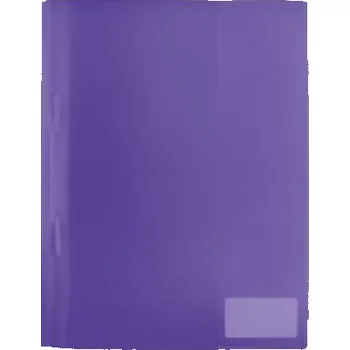 Archivační box Herma HERMA Schnellhefter A4 fialová průsvitná PP 3St.
