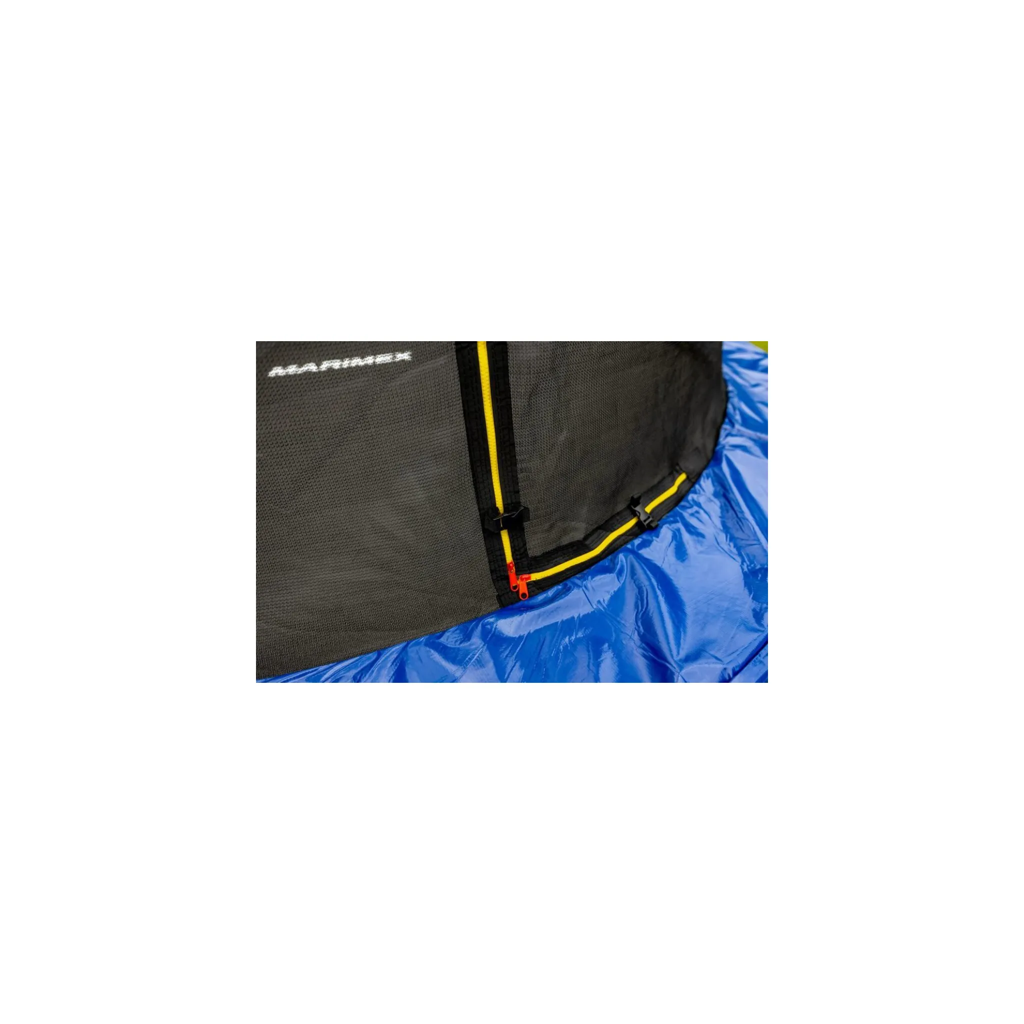 Fotografie 5 - Trampolína Marimex Standard 396 cm modrá + ochranná síť + schůdky