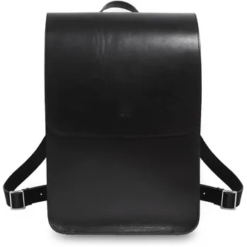 Městský batoh Vasky Charles kožený batoh černý