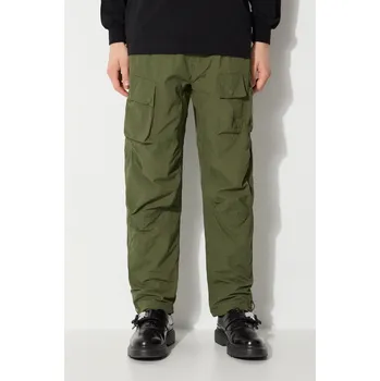 Kalhoty Maharishi Veg Dyed Cargo Track Pants Japanese, M, zelená, 91X