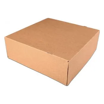 Krabice na pečivo Dortová krabice Kraft 28 x 28 x 10 cm 50 ks