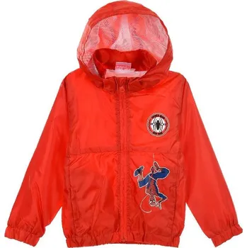 Chlapecká bunda SUN CITY Bunda SPIDERMAN šusťáková červená, vel. 98