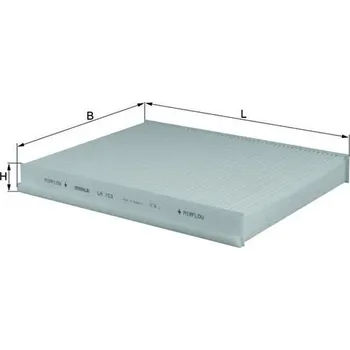 Kabinový filtr Filtr, vzduch v interiéru MAHLE LA 153