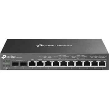 TP-Link ER7212PC OMADA 3v1 VPN router (2xSFP WAN/LAN,1xGbEWAN,1xGbELAN/WAN,8xGbELAN,8xPoE+,110W,fanless)