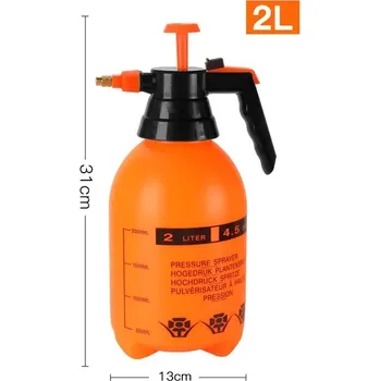 Postřikovač Ruční tlakový rozprašovač na dezinfekci a čištění aut - 2L pomeranč