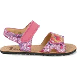 Barefoot sandále Koel Ashley fuchsia flowers 37