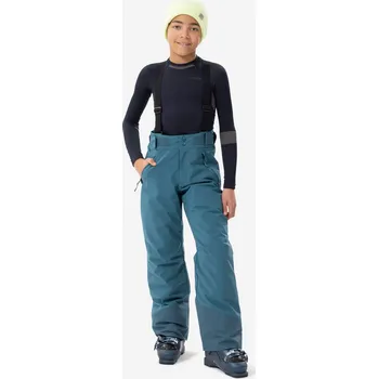 Snowboardové kalhoty WEDZE Dětské lyžařské kalhoty 6–14 let 500 Pull'n'Fit 6 LET MODRÁ