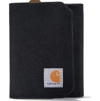 Peněženka CARHARTT NYLON DUCK TRIFOLD BLACK