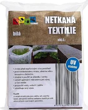 Mulčovací textilie Těsmat Netkaná textilie SL217605XX bílá 17 g/m2 1,6 x 5 m