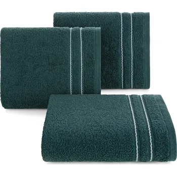 BAVLNĚNÝ RUČNÍK EMINA 70X140 CM TYRKYSOVÁ