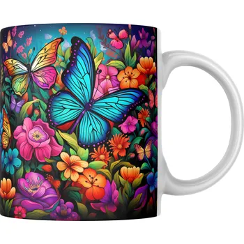 Hrnek 330ml, NEONOVÁ ZAHRADA, cena za 1 ks