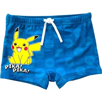 Chlapecké plavky FASHION UK Plavky POKÉMON boxerky modré, vel. 128