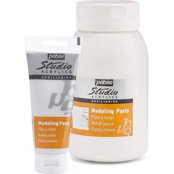 Speciální výtvarná barva Pébéo Studio lehká modelovací pasta pro akrylové barvy 500 ml