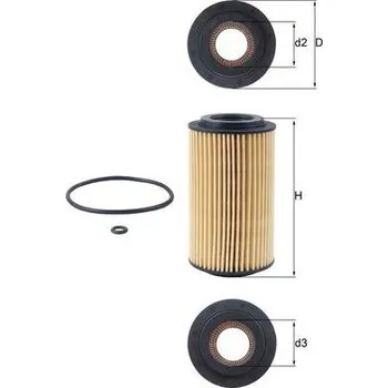 Olejový filtr Olejový filtr KNECHT OX 153D1