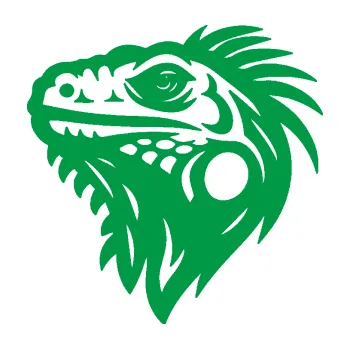 Samolepící dekorace Leguán 002 levá (12 - zelená) SAMOLEPKA NA AUTO, NÁLEPKA, FÓLIE, POLEP, TUNING, VLASTNÍ TEXT, TISK, AUTOSAMOLEPKY.cz, POLEPY, OBRÁZEK, LOGO, 3D STICKERS