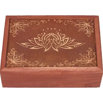 Šperkovnice Šperkovnice dřevěná 17 x 12 cm Lotos