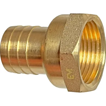 Trn hadicový 1" x 25 mm (1"), s vnitřním závitem 1", mosazný