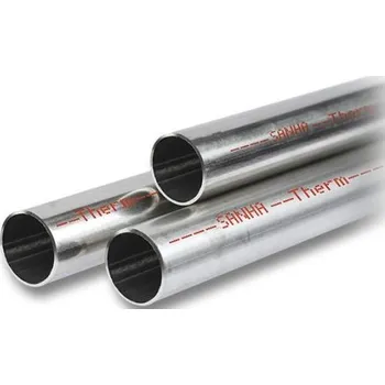 rozdělovač topení Sanha THERM 24000-DZ trubka 28x1,5mm, v tyčích 6m, systémová, lisovací, hašební rozvody, uhlíková ocel