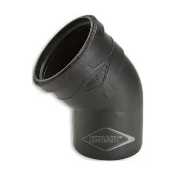 kanalizace Ostatní HULIOT ULTRA SILENT USB koleno 45° DN160, odhlučněné, PP-MD, černá