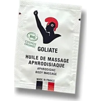 Masážní přípravek Afrodiziakální masážní olej Goliate 2ml vzorek