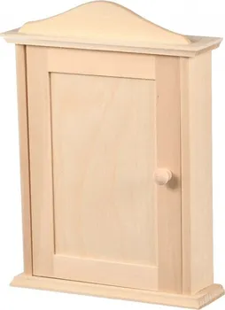 Skříňka na klíč ČistéDřevo Dřevěná skříňka na klíče 20 x 6 x 30 cm