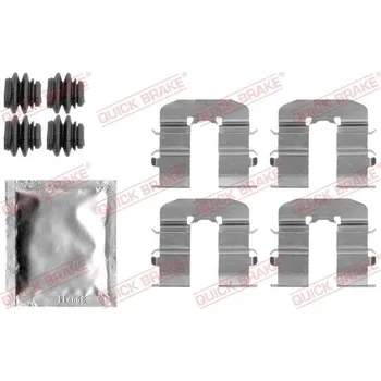 Přislušenství brzdového systému Sada příslušenství, obložení kotoučové brzdy Quick Brake 109-1814