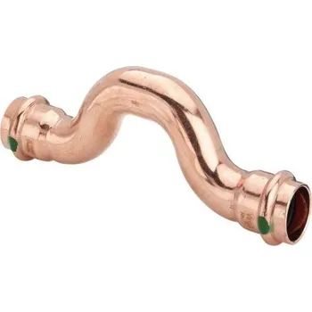 Instalatérský materiál Viega PROFIPRESS 2428 nadoblouk 18mm, lisovací, voda, měď