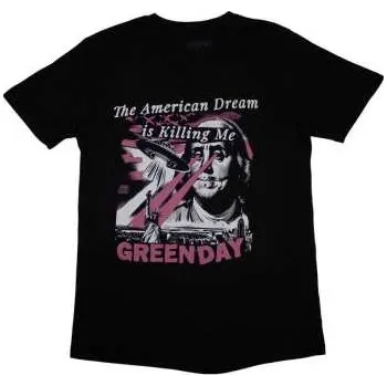 Pánské oblečení Merch Green Day: Green Day Unisex T-shirt: American Dream (x-large) XL