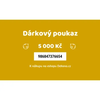Dárkový potravinový koš Dárkový poukaz 5 000 Kč