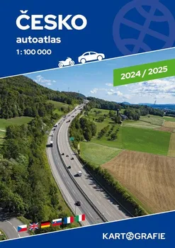 Česko autoatlas 2024/2025 1:100 000 - Kartografie PRAHA (2024, kroužková)